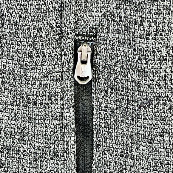 Wm's Grey SPYDER Sports Endur Knit Jacket Full Zip Fleece Lined Mock Neck Sz S‎ - Picture 6 of 16